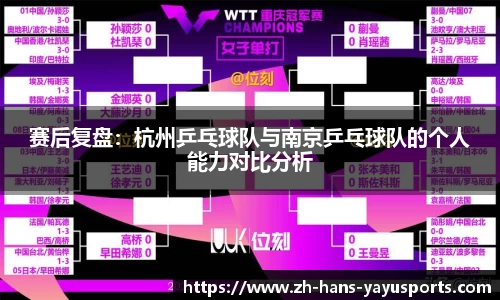 赛后复盘:杭州乒乓球队与南京乒乓球队的个人能力对比分析